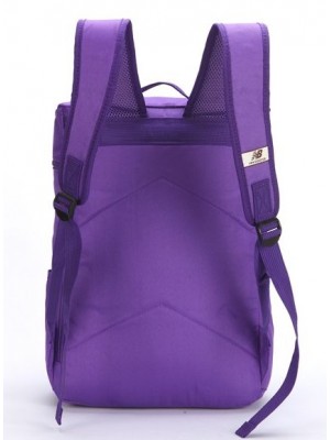 NB001*NEW BALANCE CANVAS BACKPACK (PURPLE)